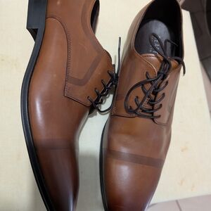 Kenneth Cole Tan Leather Men's Oxfords